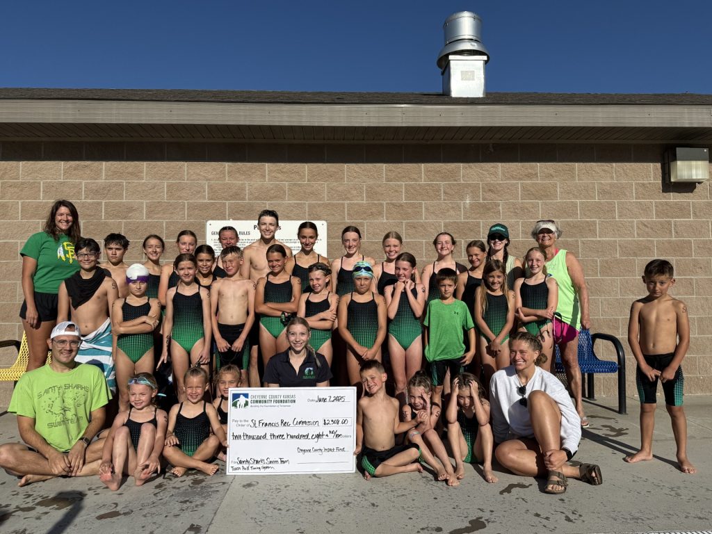 Swim Team check presentation